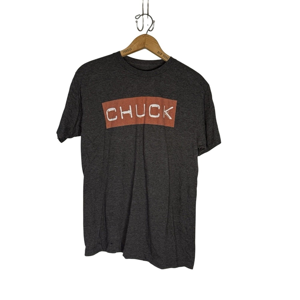 Teepublic‎ Chuck TV Show T shirt Gray Size Medium